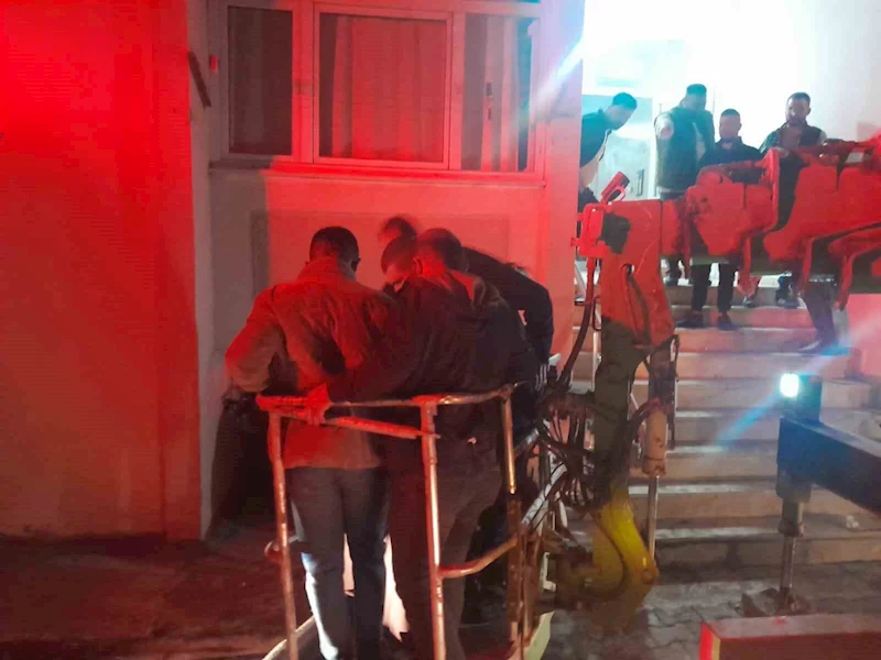 Konya’da apartmanda çıkan yangın korkuttu
