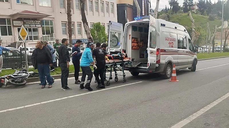 Kahramanmaraş’ta trafik kazası: 1 ağır yaralı
