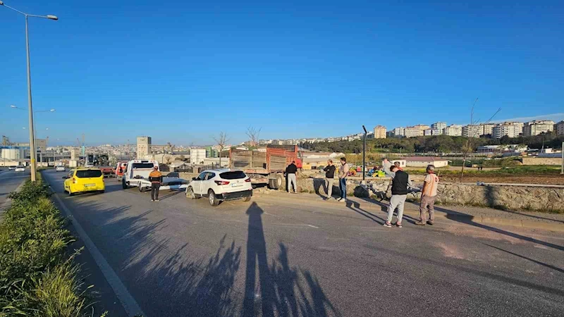Bandırma Liman Yolu’nda zincirleme kaza: 2 yaralı
