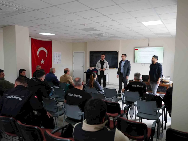 İtfaiye personeline ilk yardım eğitimi
