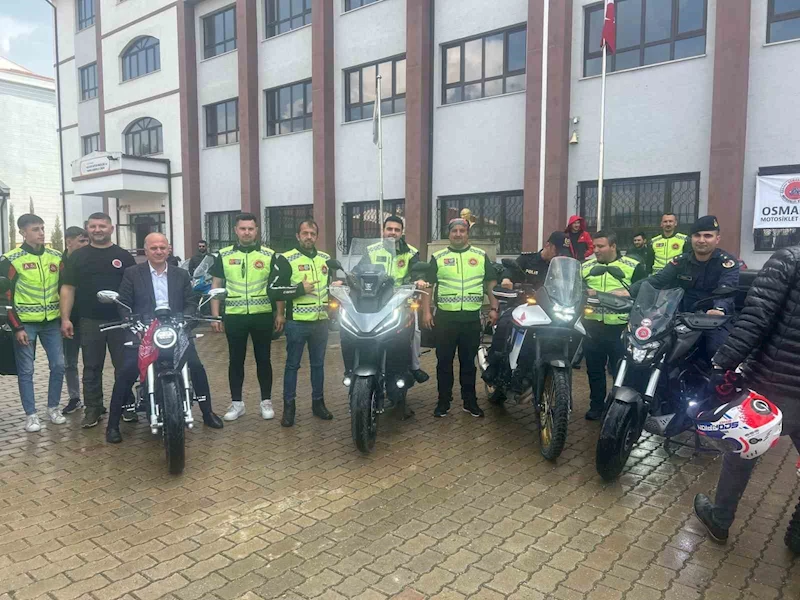 Osmaneli’de motosiklet sürücülerine eğitim verildi
