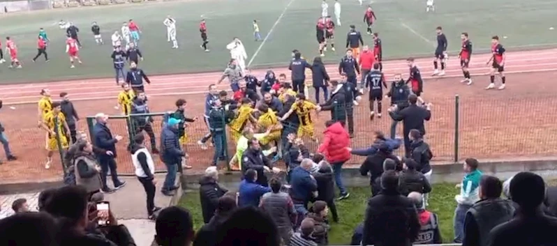 Terme’de futbol müsabakası kavgayla sonlandı
