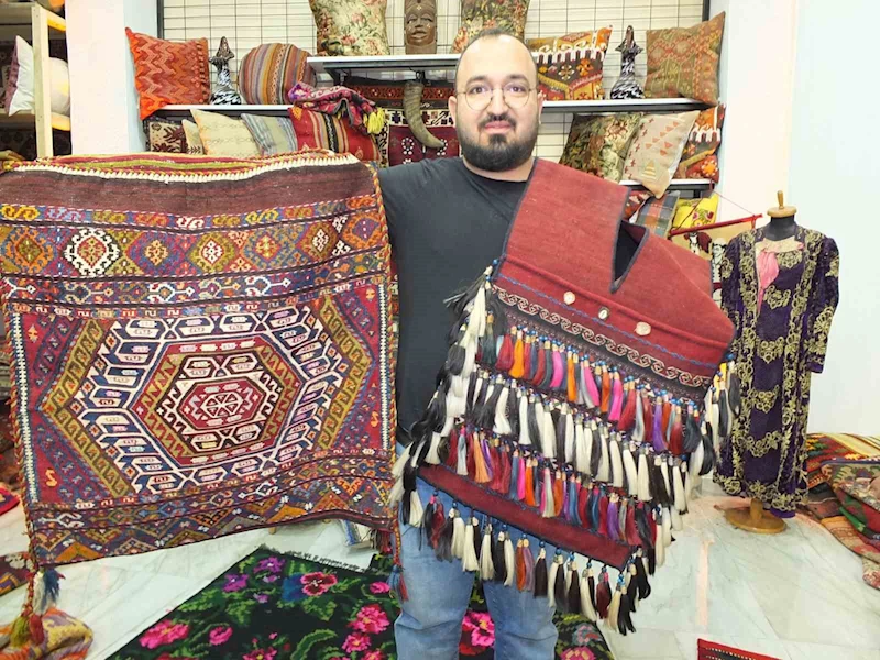Burhaniye’ de Yörük Heybeleri turistik eşya oldu
