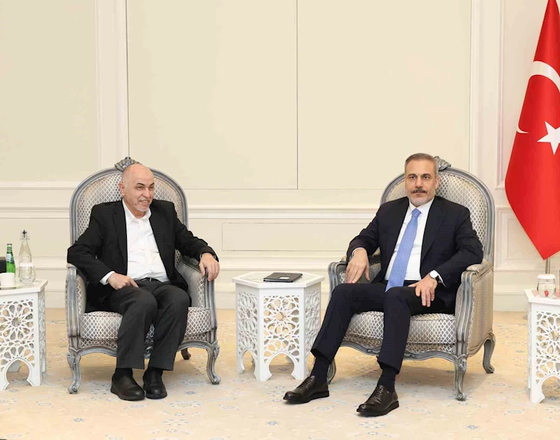 Dışişleri Bakanı Fidan, Hamas Şura Meclisi Başkanı Derviş ile görüştü
