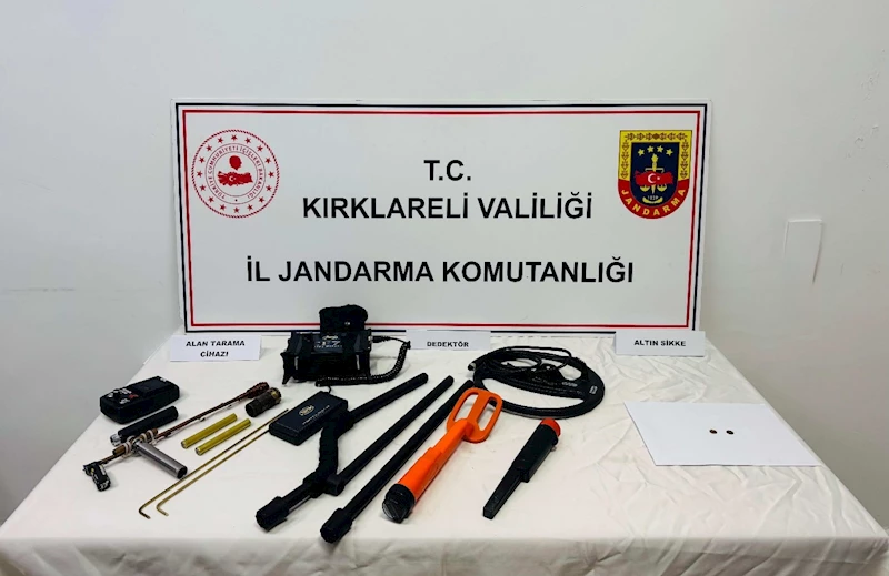 Kırklareli merkezli 3 ilde kaçak kazı operasyonu: 14 gözaltı
