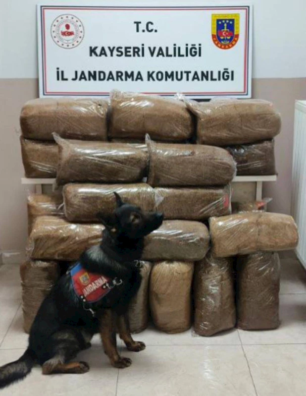Yolcu otobüsünde kaçak tütün ele geçirildi
