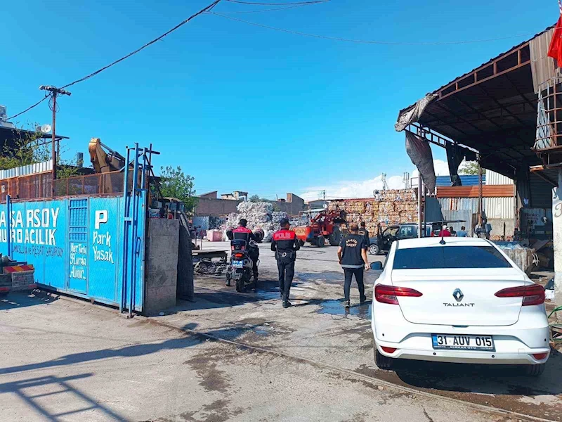İskenderun’da hurdacılar denetlendi
