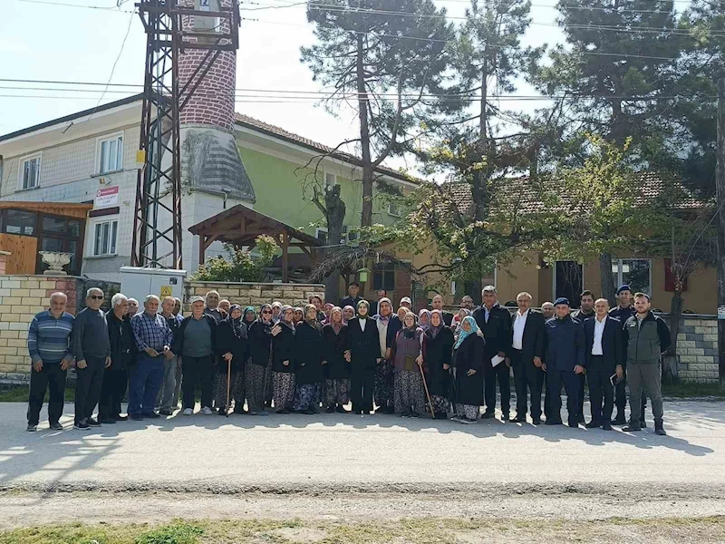 Köy sakinlerinin ihtiyaç ve talepleri dinlendi
