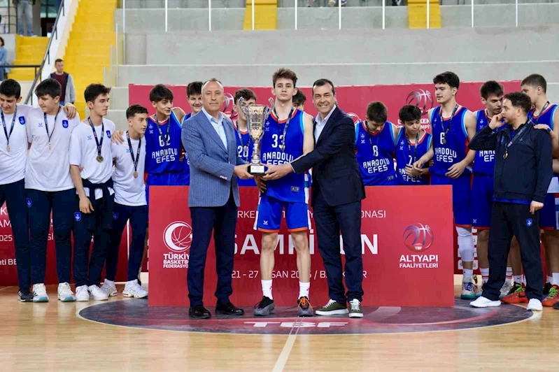 U14 Erkekler Basketbol Türkiye Şampiyonası tamamlandı
