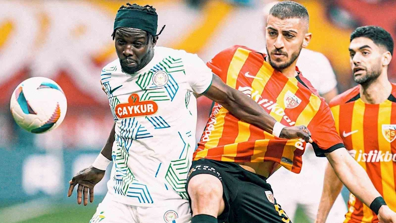 Kayserispor 40 puana ulaştı
