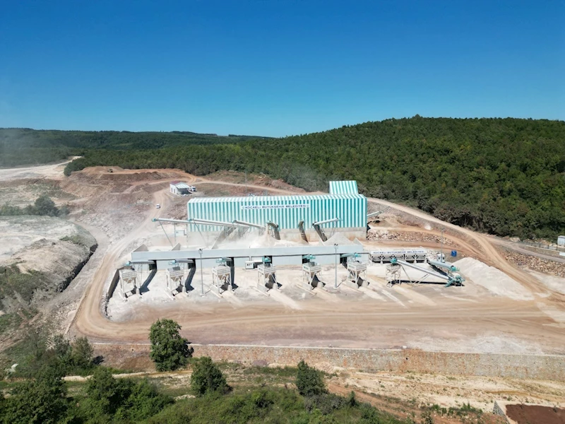 Büyükşehir’in tesisinde saatte 500 ton PMT üretiliyor
