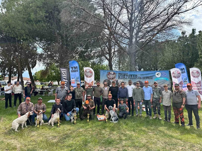 Av köpekleri Salihli’de yarıştı
