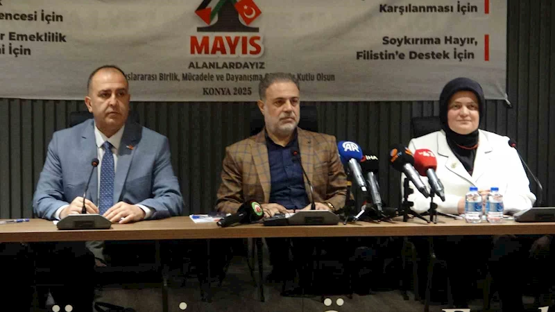 HAK-İŞ 1 Mayıs Haftası çerçevesinde Konya’da toplantı düzenledi
