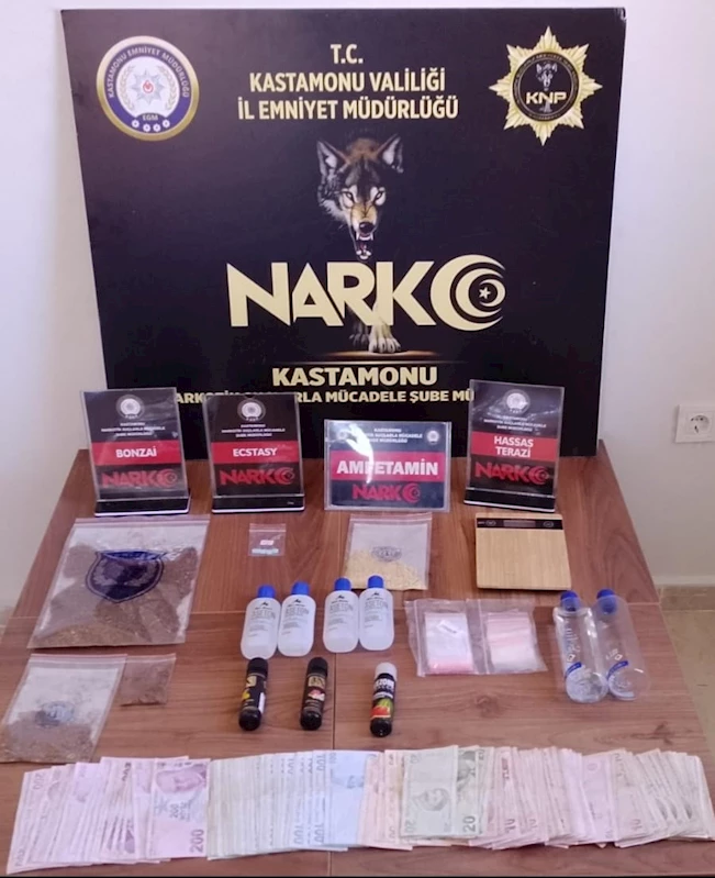 Kastamonu’da uyuşturucu operasyonu: 1 gözaltı
