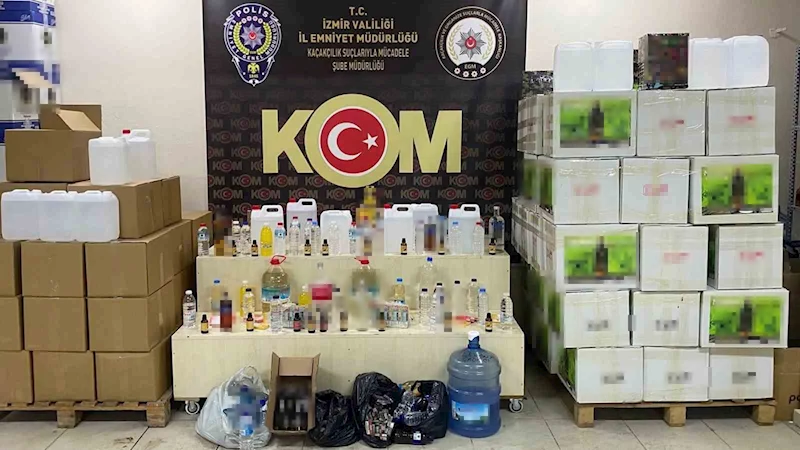 İzmir’de kaçakçılık operasyonu: 6 milyon liralık malzeme ele geçirildi
