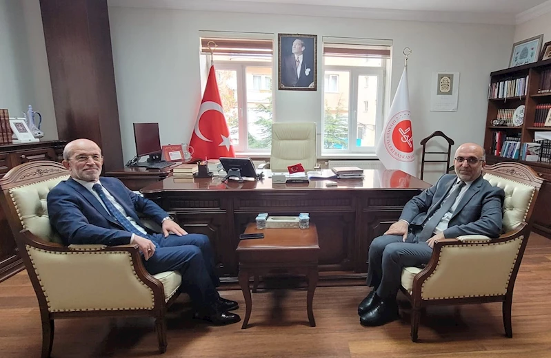 Kaya’dan Müftü İmamoğlu’na ziyaret
