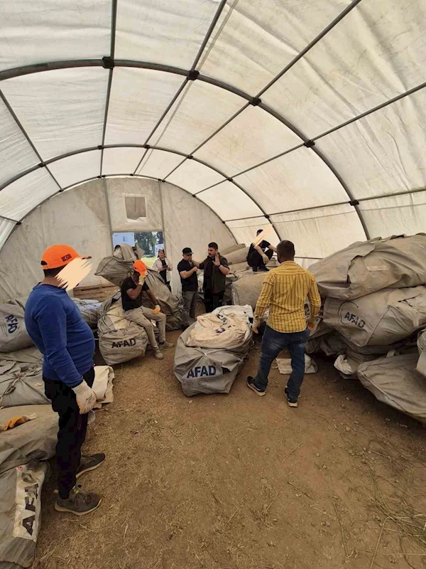 AFAD çadırları muhtemel afetlere hazırlandı
