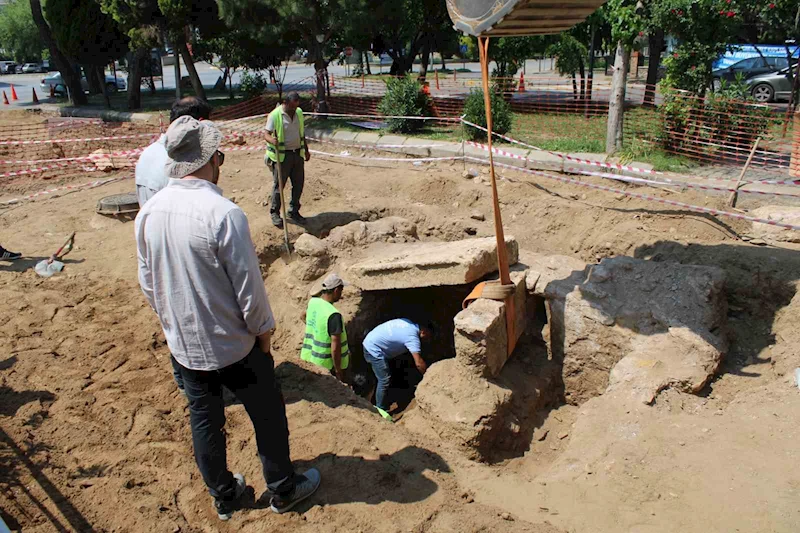 Yol çalışmasına Romalılar ’taş koydu’
