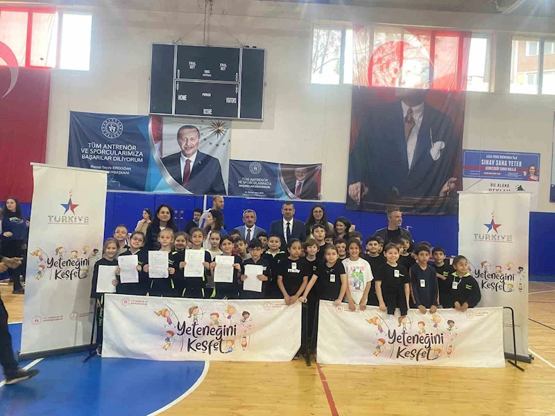 Çorlu’da çocuklar yetenek taraması ile spora yönlendiriliyor
