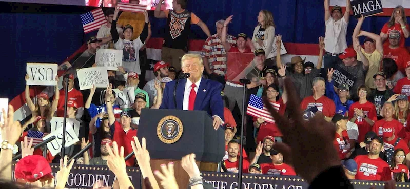 Trump, başkanlığının 100. gününü Michigan’da kutladı
