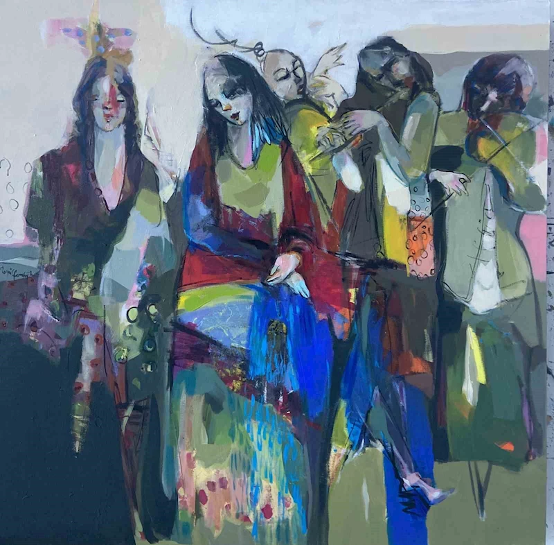 Ressam Nurgül Ferahoğlu, eserlerini Gaziantep’te sergileyecek
