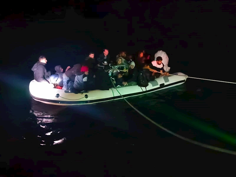 Bodrum’da 29 düzensiz göçmen kurtarıldı
