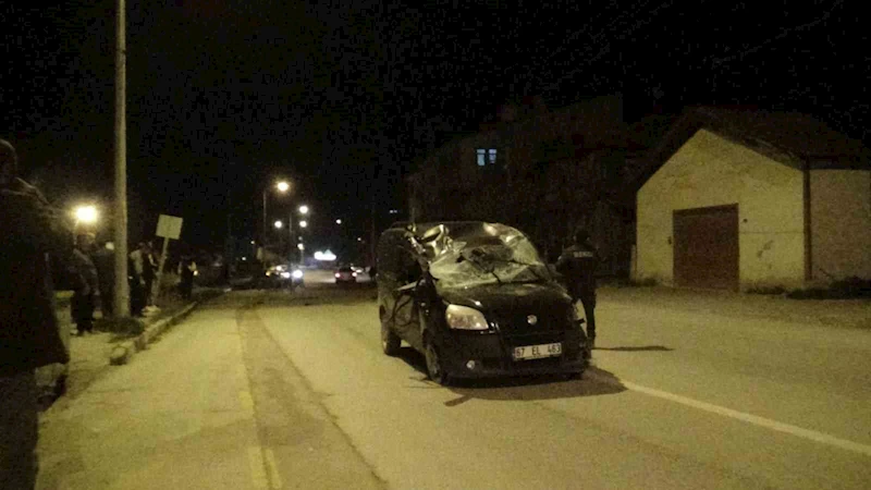 Arkadaşının aracını izinsiz alıp kaza yaptı: 2 yaralı
