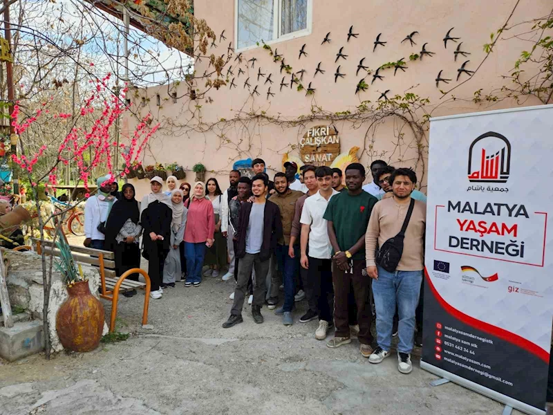 Uluslararası öğrenciler Darende’de Türk kültürünü keşfetti
