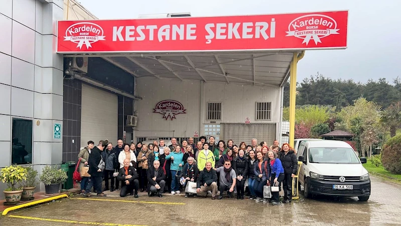 Öğrencilerden coğrafi işaretli kestane şekerini inceledi
