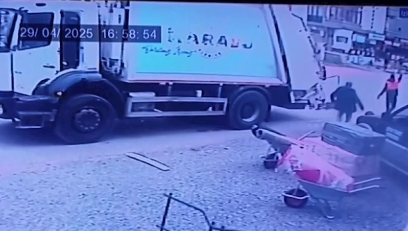 Yaşlı adamı ezen çöp kamyonu şoförü adli kontrolle serbest kaldı

