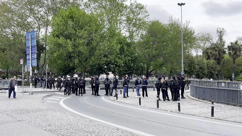 Saraçhane’de 1 Mayıs tedbirleri
