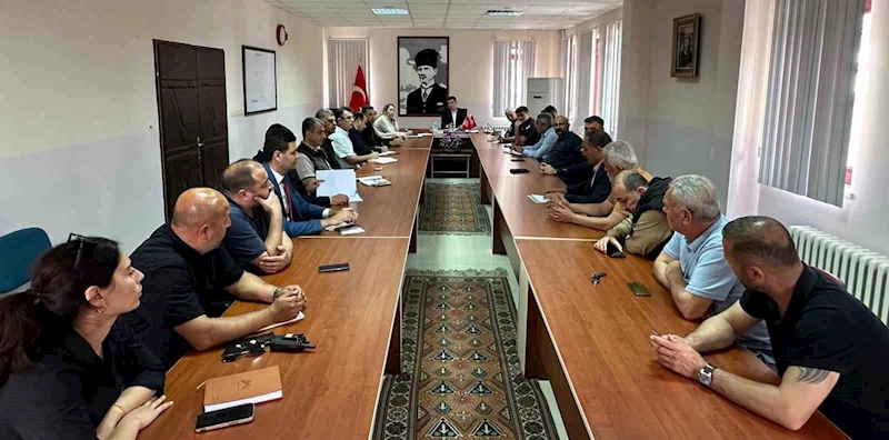 Mut’ta kayısı sezonu değerlendirme toplantısı
