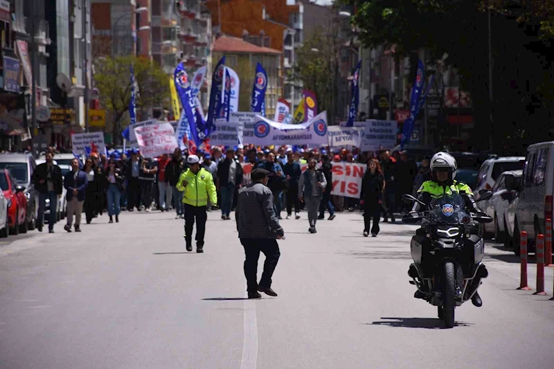 Afyonkarahisar’da 1 Mayıs kutlamaları
