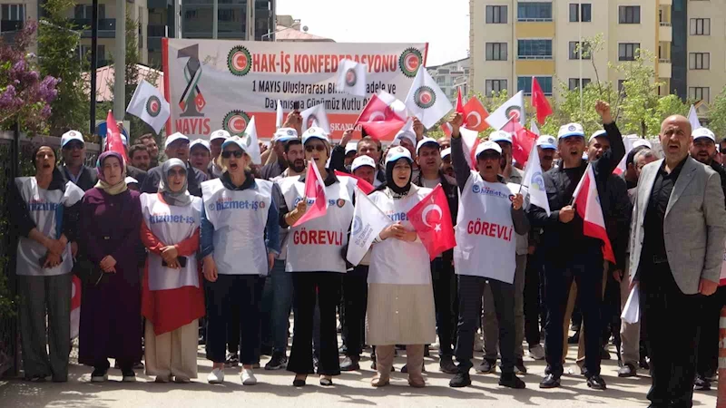 Van’da işten çıkarılan işçilerin buruk ‘1 Mayıs’ kutlaması
