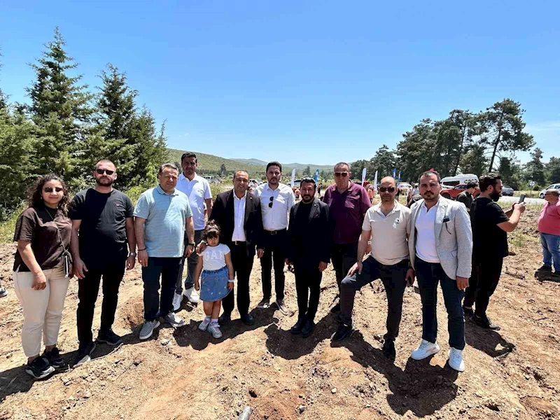 Bodrum’da fidanlar anneler için kök saldı
