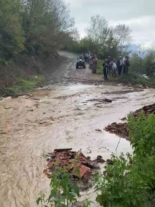 Tokat’ta sele kapılan 25 küçükbaş hayvan telef oldu
