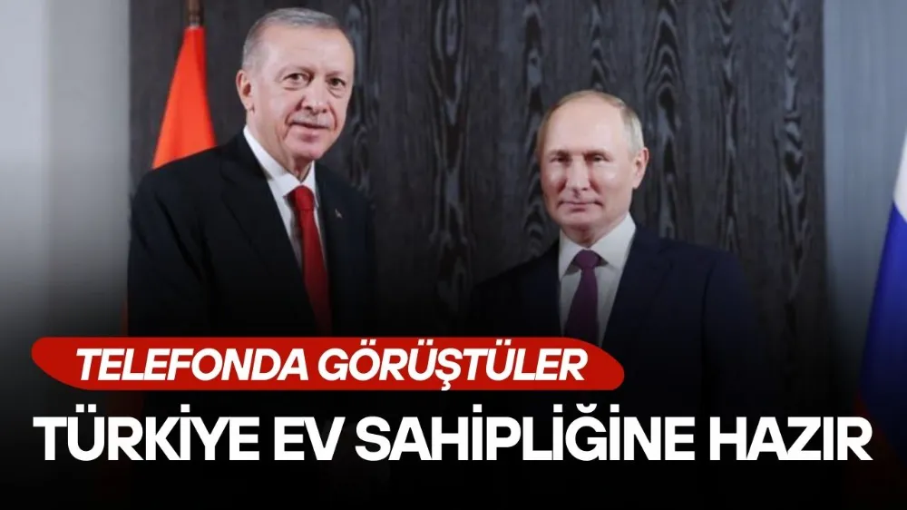 Cumhurbaşkanı Erdoğan Putin ile görüştü