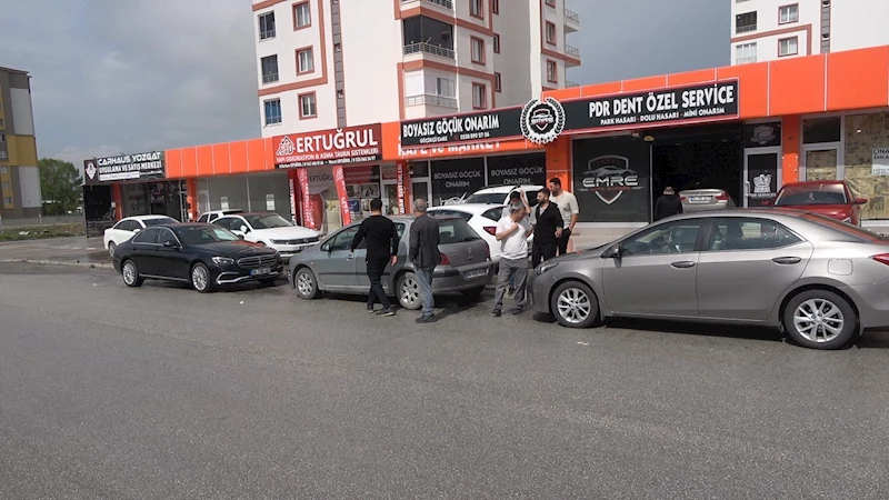 Dolu araçları vurdu, araç sahipleri ustaların yolunu tuttu
