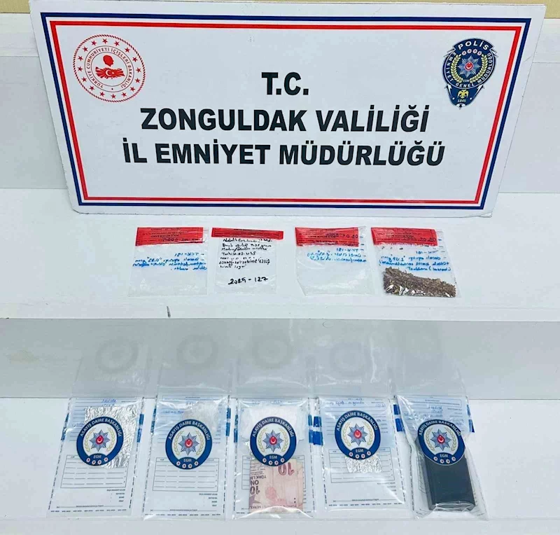 Zonguldak’ta narkotik operasyonunda 5 tutuklama
