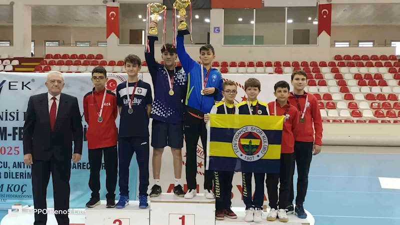 Kocasinan sporcuları hem yıldızlarda hem de çiftlerde Türkiye Şampiyonu
