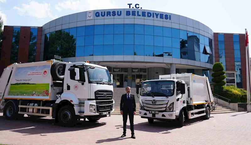 Gürsu’ya Çevre Bakanlığı’ndan Hibe Araç Desteği
