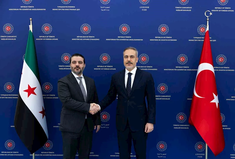 Dışişleri Bakanı Fidan, Suriyeli mevkidaşıyla bir araya geldi

