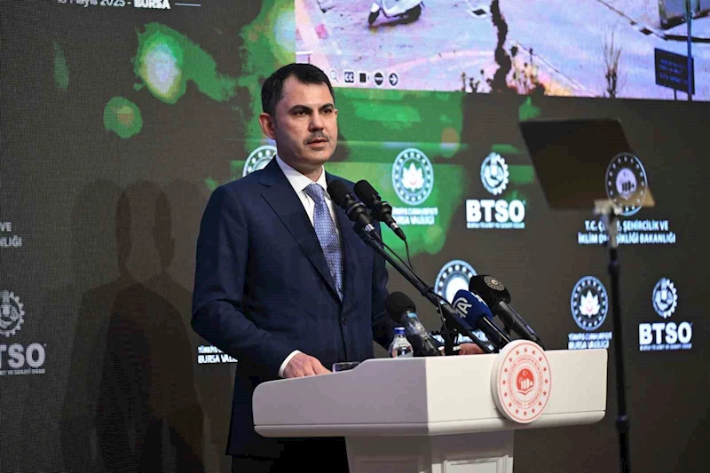 Bakan Kurum Bursa’da konuştu: 