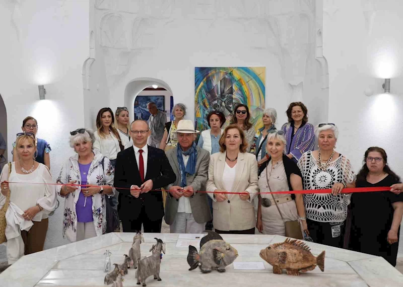 Sanat kardeşliği sergisi Menteşe’de açıldı

