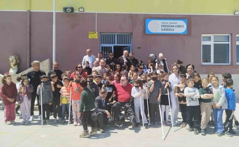 Öğrenciler engelli bireylerle empati köprüsü kurdu
