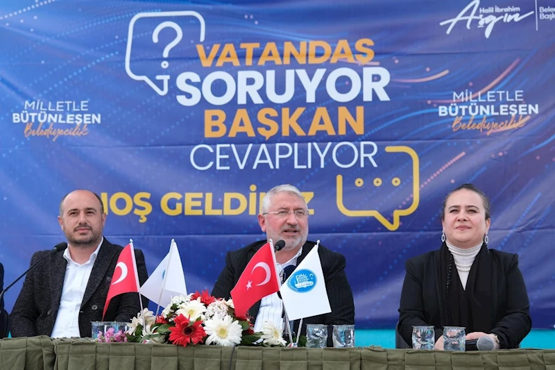 Çorumlular soracak, Başkan Aşgın cevaplayacak
