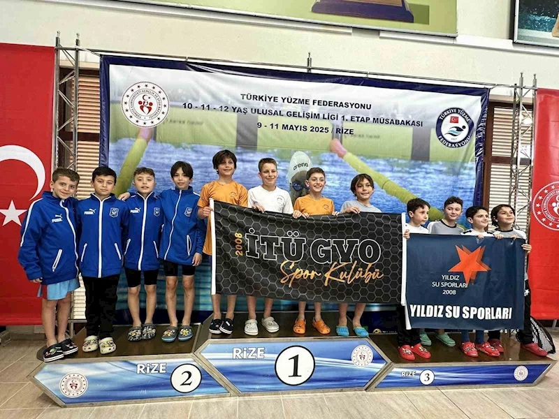 Yunusemreli yüzücülerden Manisa’ya 9 madalya
