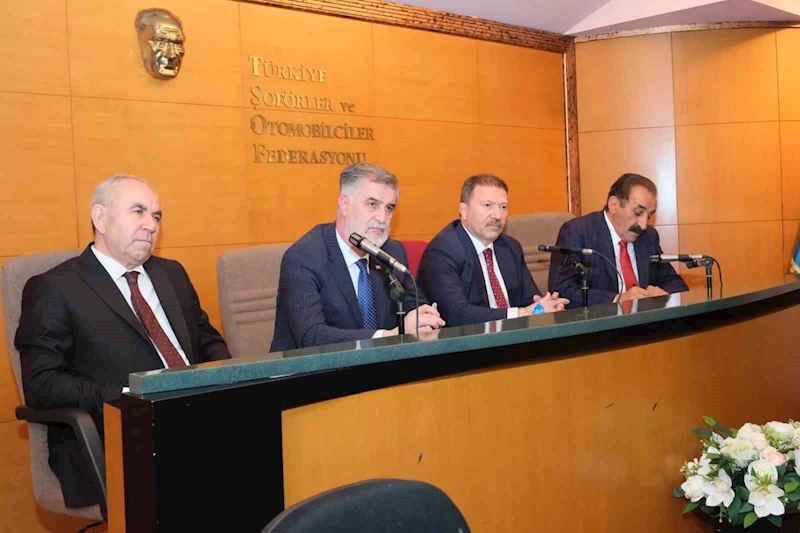 TŞOF İstişare ve Değerlendirme Toplantısı, Mehmet Yiğiner’in öncülüğünde yapıldı
