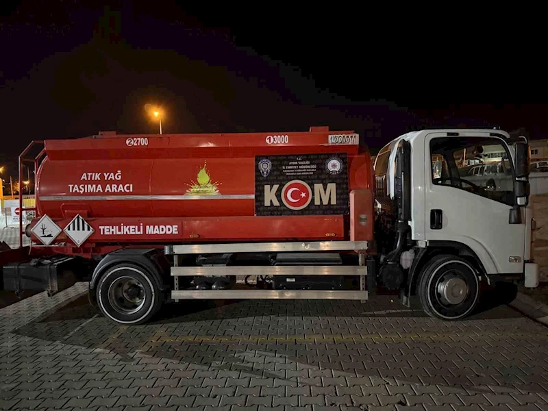 Aydın’da 4 ton atık yağ ele geçirildi
