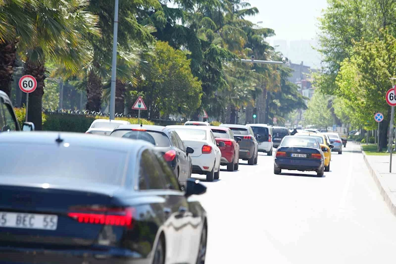 Samsun’da trafiğe kayıtlı araç sayısı 508 bin 377 oldu

